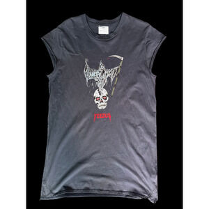 2013 Kanye West Yeezus Tour Grim Reaper Skull Tee Size M